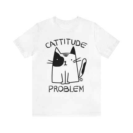 Cattitude Problem Cat Unisex Tee