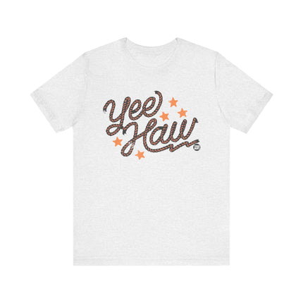 Yee Haw Rope Graphic Tee, Yee Haw Rope Rodeo Tshirt