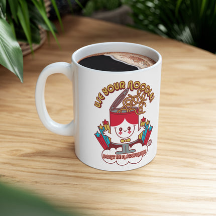 Funshine Noodle Soup Ceramic Mug