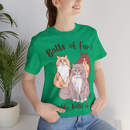 Balls of Fury Cats Unisex Tee