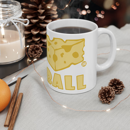 Cheese Ball Ceramic Mug