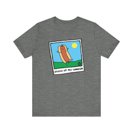 Funny "PHOTO OF MY WEENIE" Tee Shirt