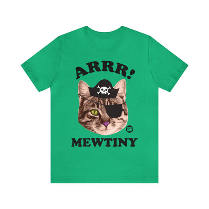 Arrr Mewtiny Cat Pirate Unisex Tee