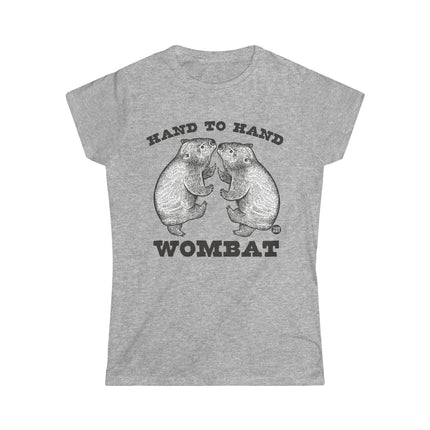 Hand to Hand Wombat Women's Softstyle Tee