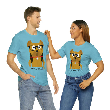 Bow Wow Meow Airedale Unisex Tee