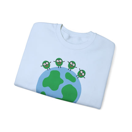 Peas on Earth Crewneck Sweatshirt