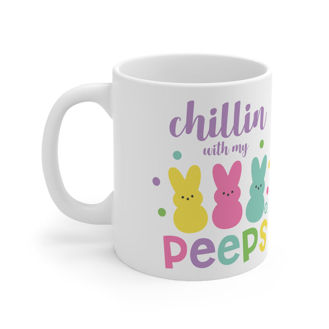Chillin Peeps Ceramic Mug