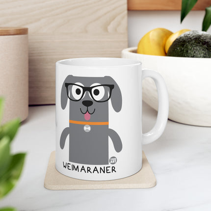 Bow Wow Meow Weimaraner Ceramic Mug