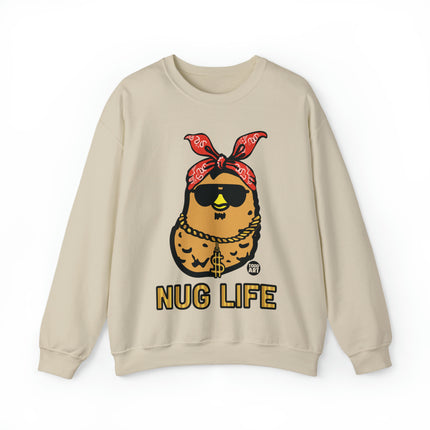 Nug Life Chicken Nugget Crewneck Sweatshirt