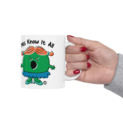 Miss Know It All Ceramic Mug