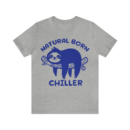 Natural Born Chiller Sloth Unisex Short Sleeve Tee