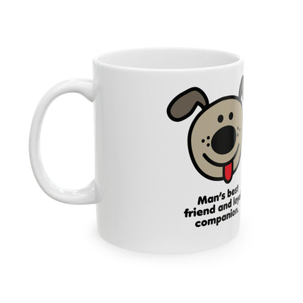 Dog vs Cat Ceramic Mug