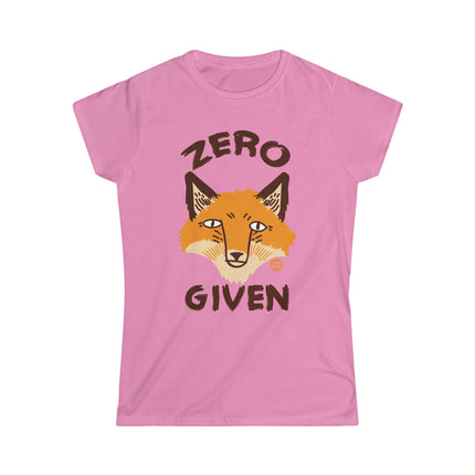 Zero Fox Given Women's Softstyle Tee