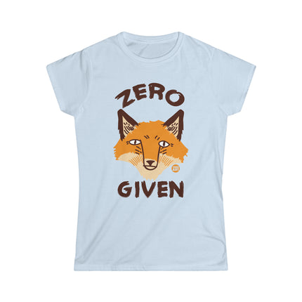 Zero Fox Given Women's Softstyle Tee