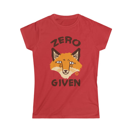 Zero Fox Given Women's Softstyle Tee