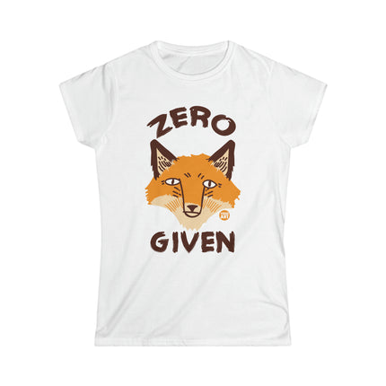 Zero Fox Given Women's Softstyle Tee