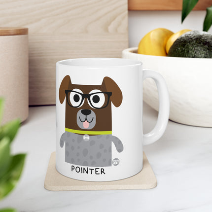 Bow Wow Meow Pointer Ceramic Mug