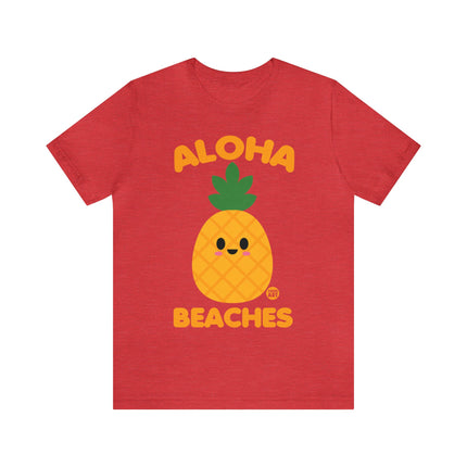 Aloha Beaches Pineapple Unisex Tee