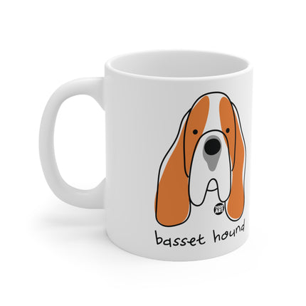 Dog Breeds Basset Hound Ceramic Mug