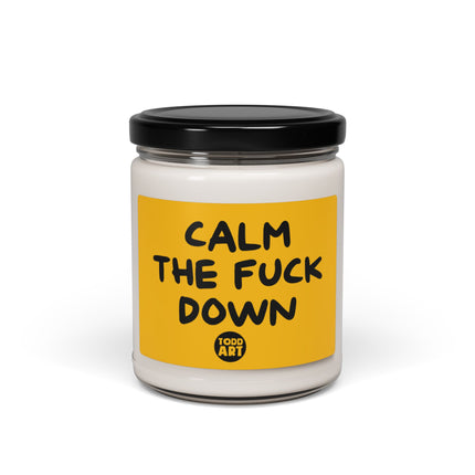 Calm the Fuck Down Scented Soy Candle, 9oz