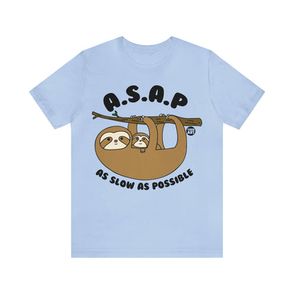 ASAP Sloth Unisex Tee