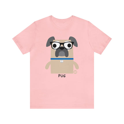 Bow Wow Meow Pug Unisex Tee