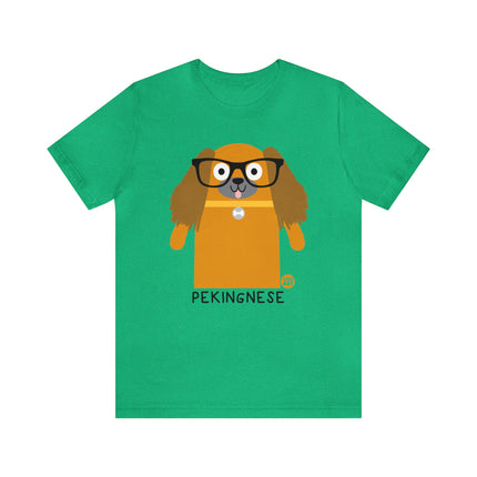 Bow Wow Meow Pekingnese Unisex Tee