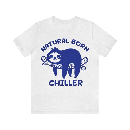 Natural Born Chiller Sloth Unisex Short Sleeve Tee