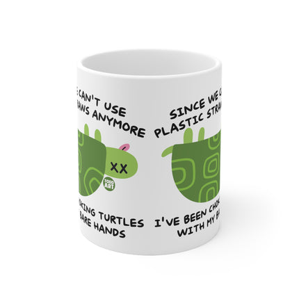 Choke Turtles Ceramic Mug