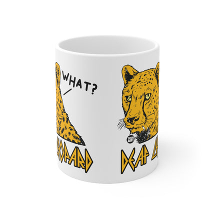 Deaf Leopard Ceramic Mug