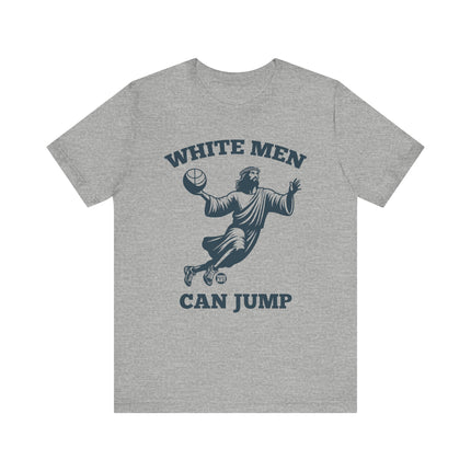 White Men Can Jump Jesus Tshirt