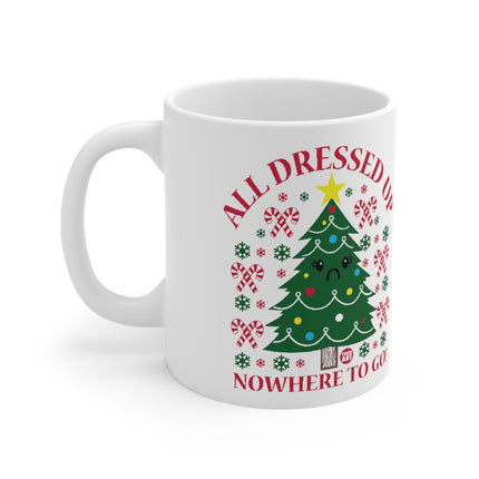 All Dressed Up Christmas Tree Ceramic Mug