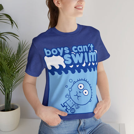 Boys Can't Swim Unisex Tee