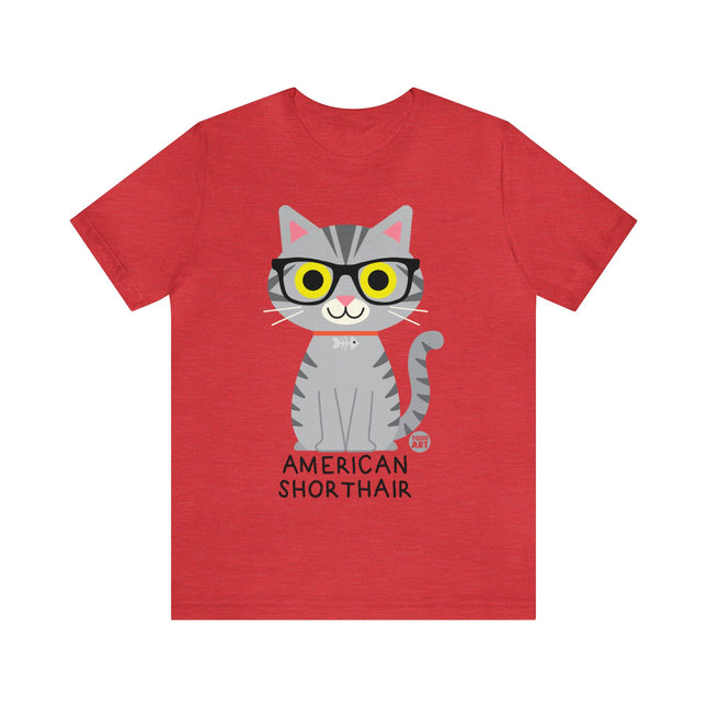 Bow Wow Meow American Shorthair Unisex Tee