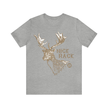 Nice Rack Deer Unisex Short Sleeve Tee