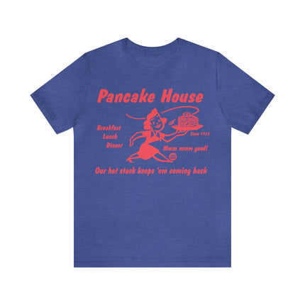 Retro Pancake House Unisex Short Sleeve Tee