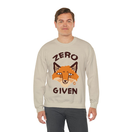 Zero Fox Given Crewneck Sweatshirt