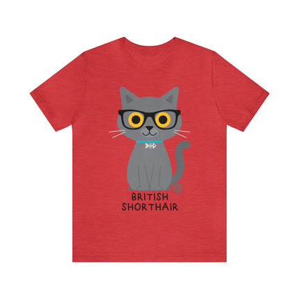 Bow Wow Meow British Shorthair Unisex Tee