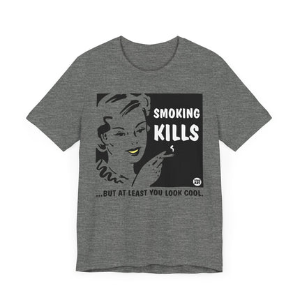 Funny "SMOKING KILLS" Tee Shirt