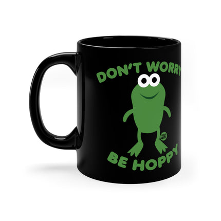 Don't Worry Be Hoppy Frog Mug