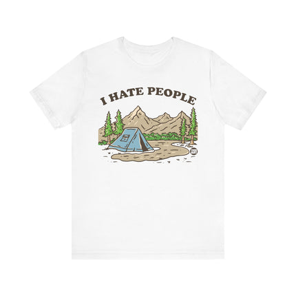 I Hate People Camping Tee