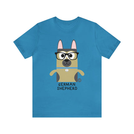 Bow Wow Meow German Shepherd Unisex Tee