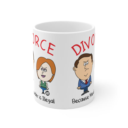Divorce Ceramic Mug