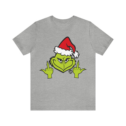 Grinch Fuck You Unisex Xmas Tee