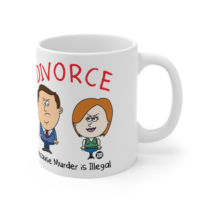 Divorce Ceramic Mug