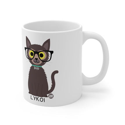 Bow Wow Meow Lykoi Ceramic Mug