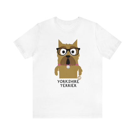 Bow Wow Meow Yorkshire Terrier Unisex Tee