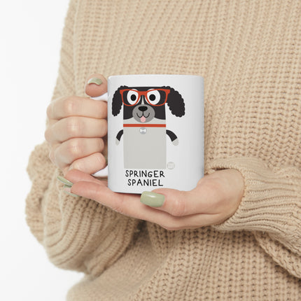 Bow Wow Meow Springer Spaniel Ceramic Mug