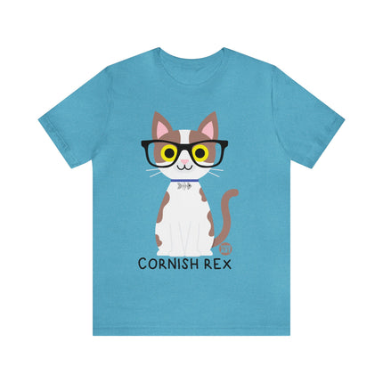 Bow Wow Meow Cornish Rex Unisex Tee