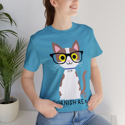 Bow Wow Meow Cornish Rex Unisex Tee